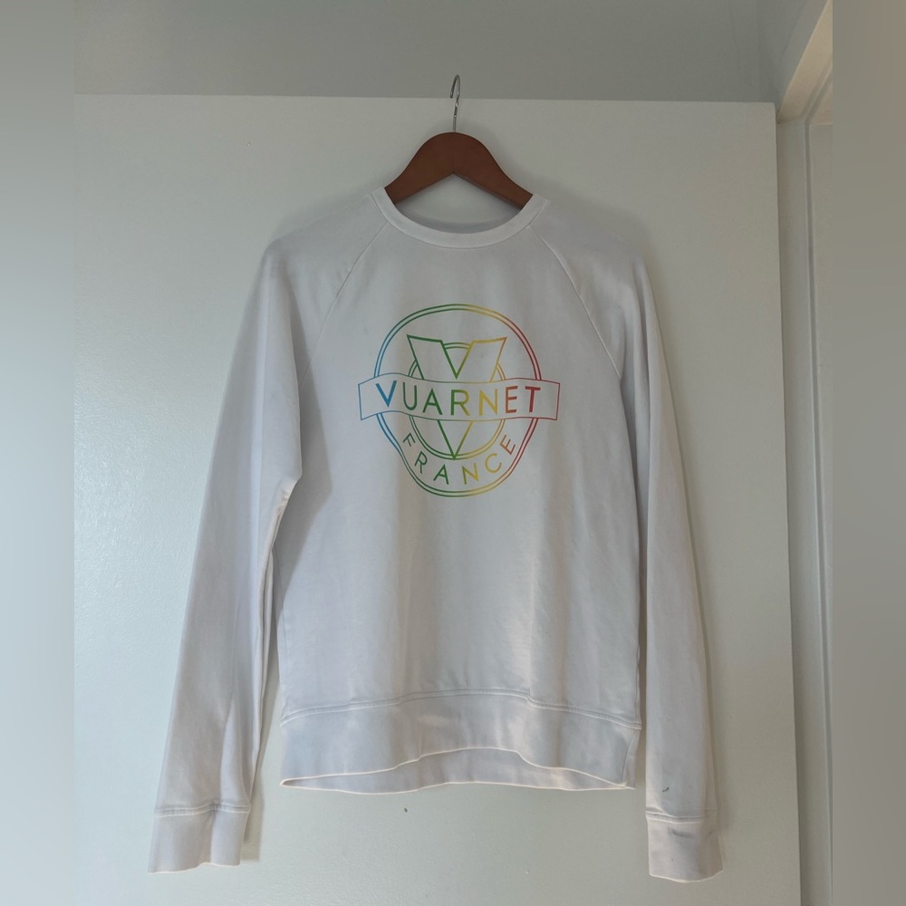 Vuarnet white sweatshirt. Never worn! NWOT.